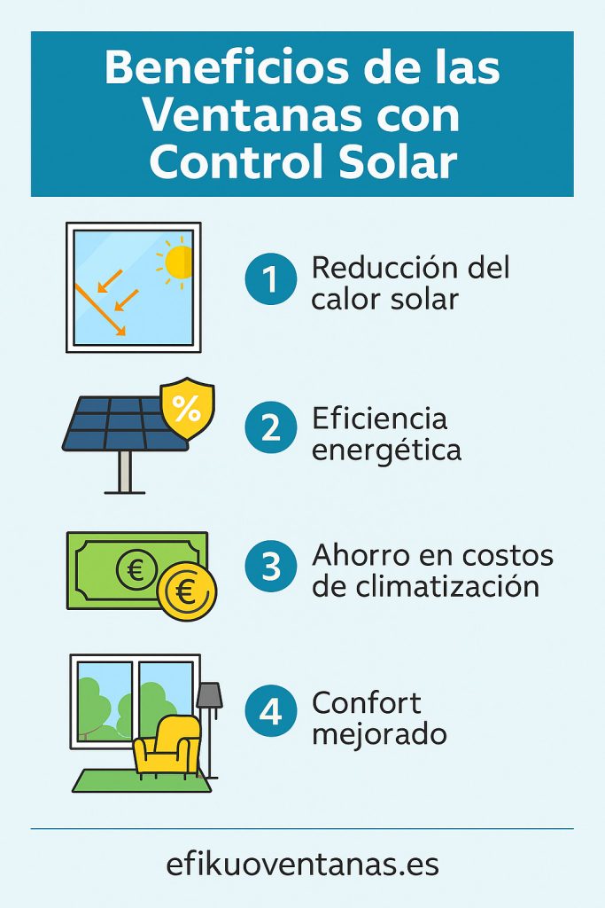 ventanas con control solar