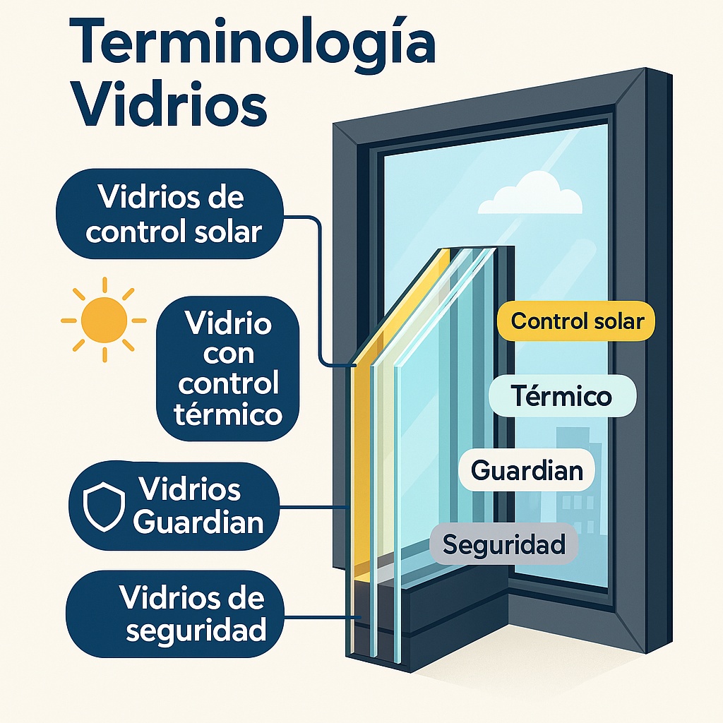 Terminología Vidrios