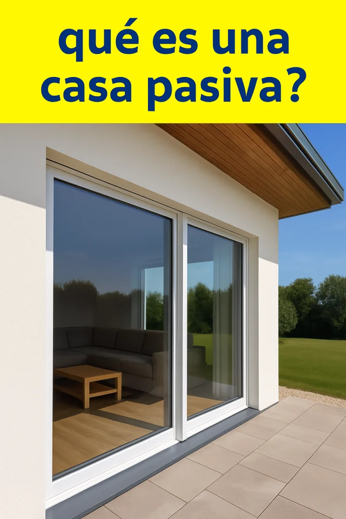 qué es una casa pasiva ?
