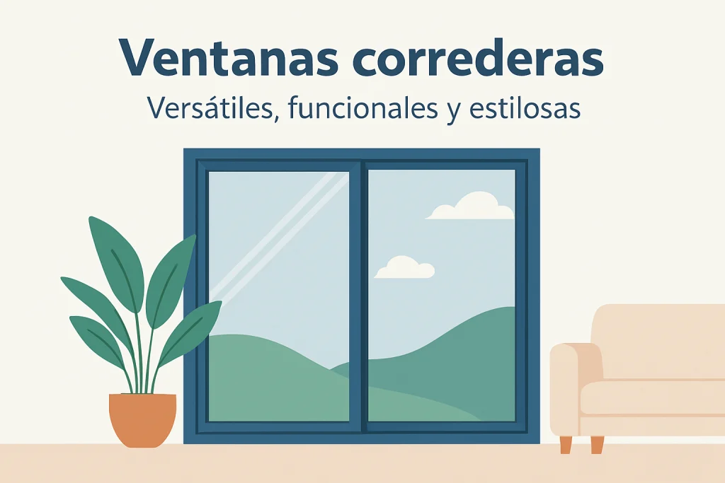 tipos de ventanas correderas