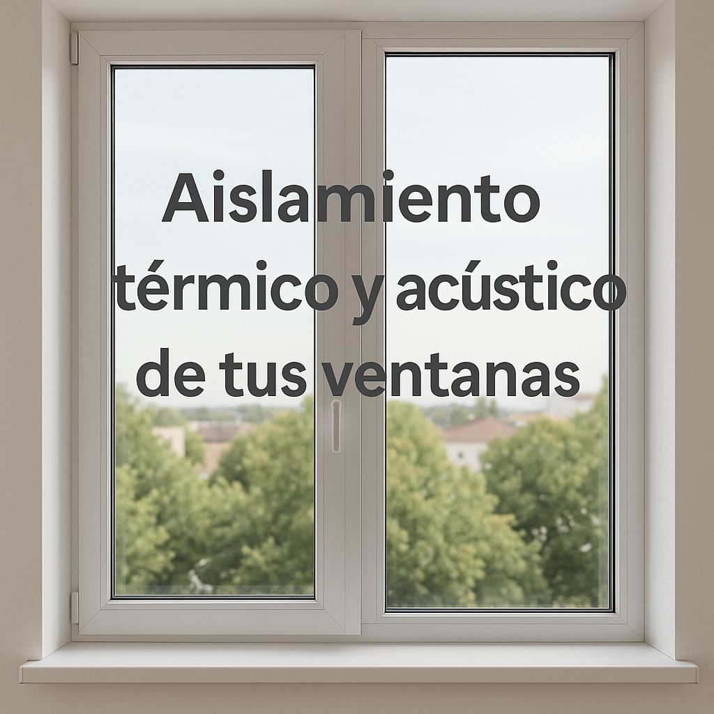 Aislamiento térmico de ventanas