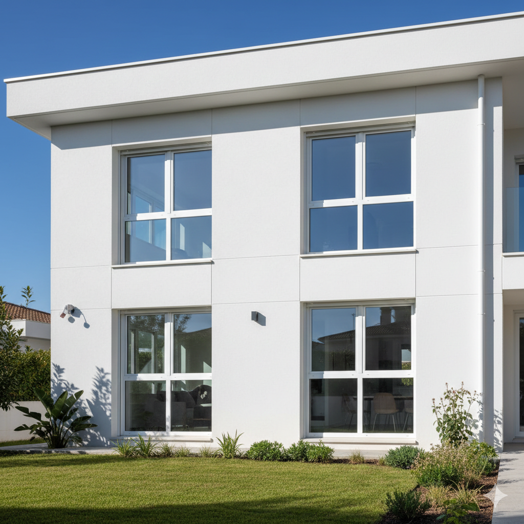 mejor instalador ventanas PVC en vivienda moderna con instalación profesional y alto aislamiento