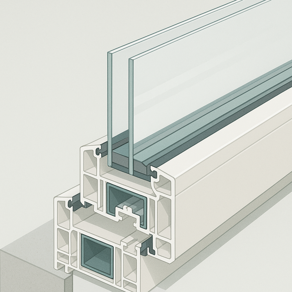 Imagen técnica sobre ¿Cuánto dura más una ventana de aluminio o de PVC?