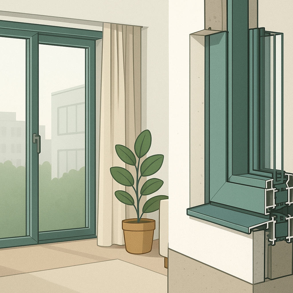 ventanas Kömmerling en una guía visual sobre su origen, fabricación del perfil y aspectos de calidad a revisar